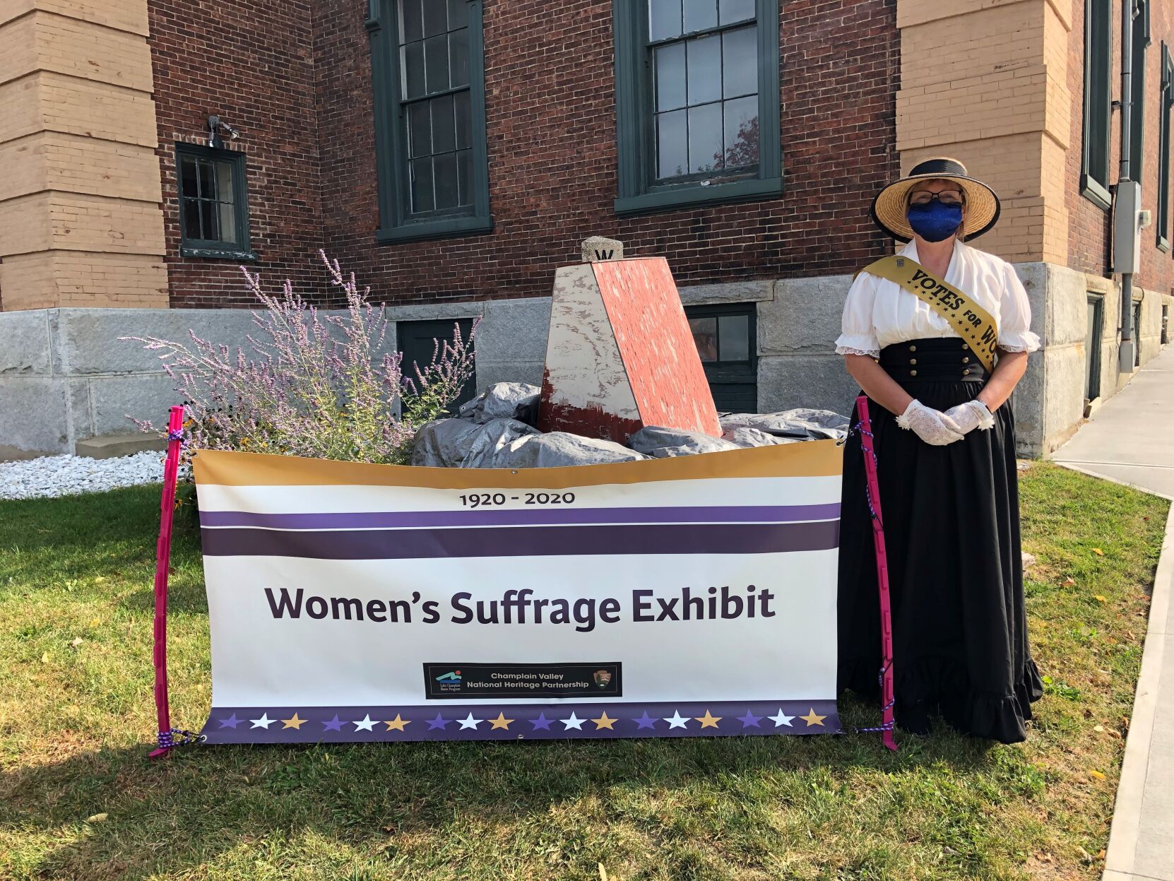Saint Albans Museum, Women's Suffrage Exhibit, 9-12-2020